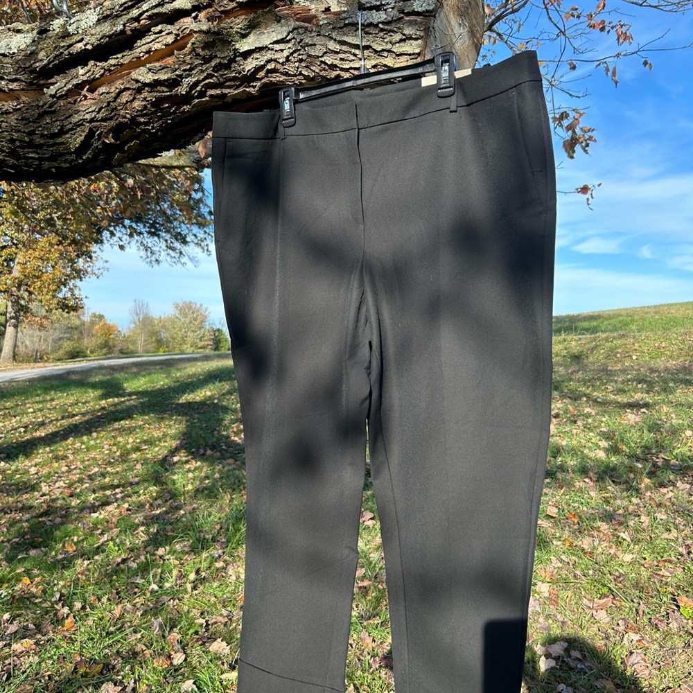 Chico's Black Straight Leg Pants